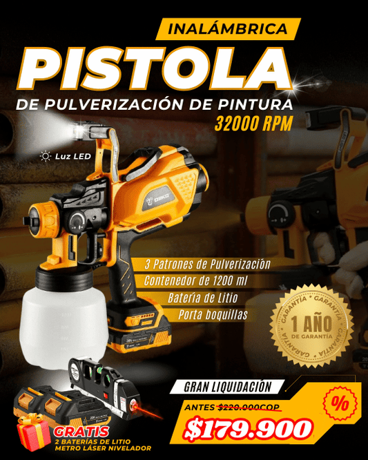 PISTOLA DE PULVERIZACION