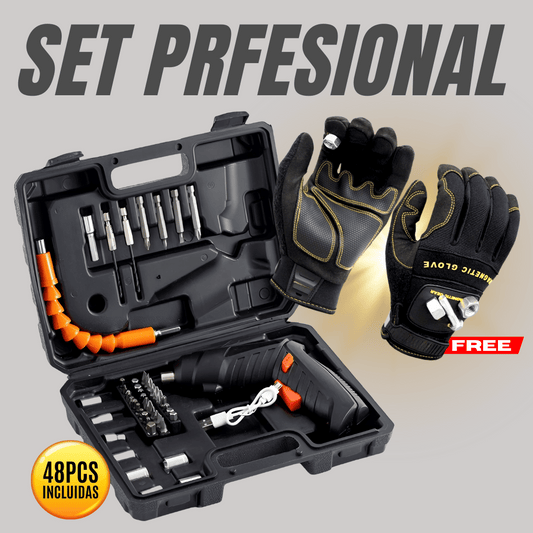 SET PROFESIONAL DESTORNILLADOR MAS OBSEQUIO